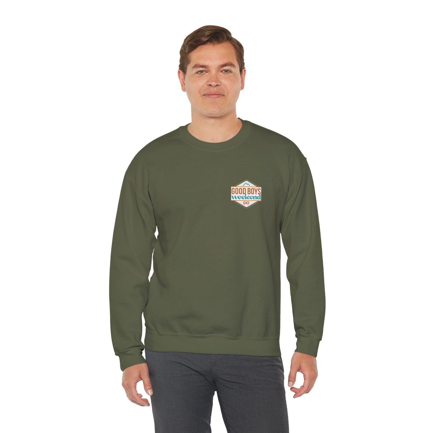 Heck-a Gon Good Boys Weekend Crewneck Sweatshirt