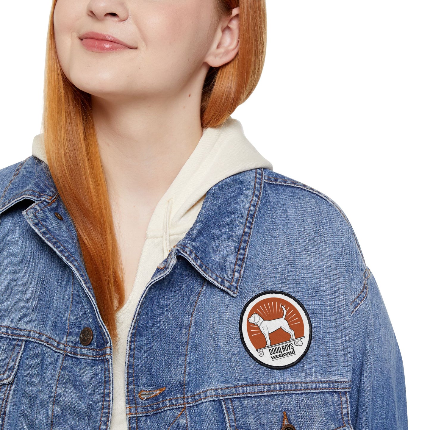 Skater (Good) Boy Iron-On Patch