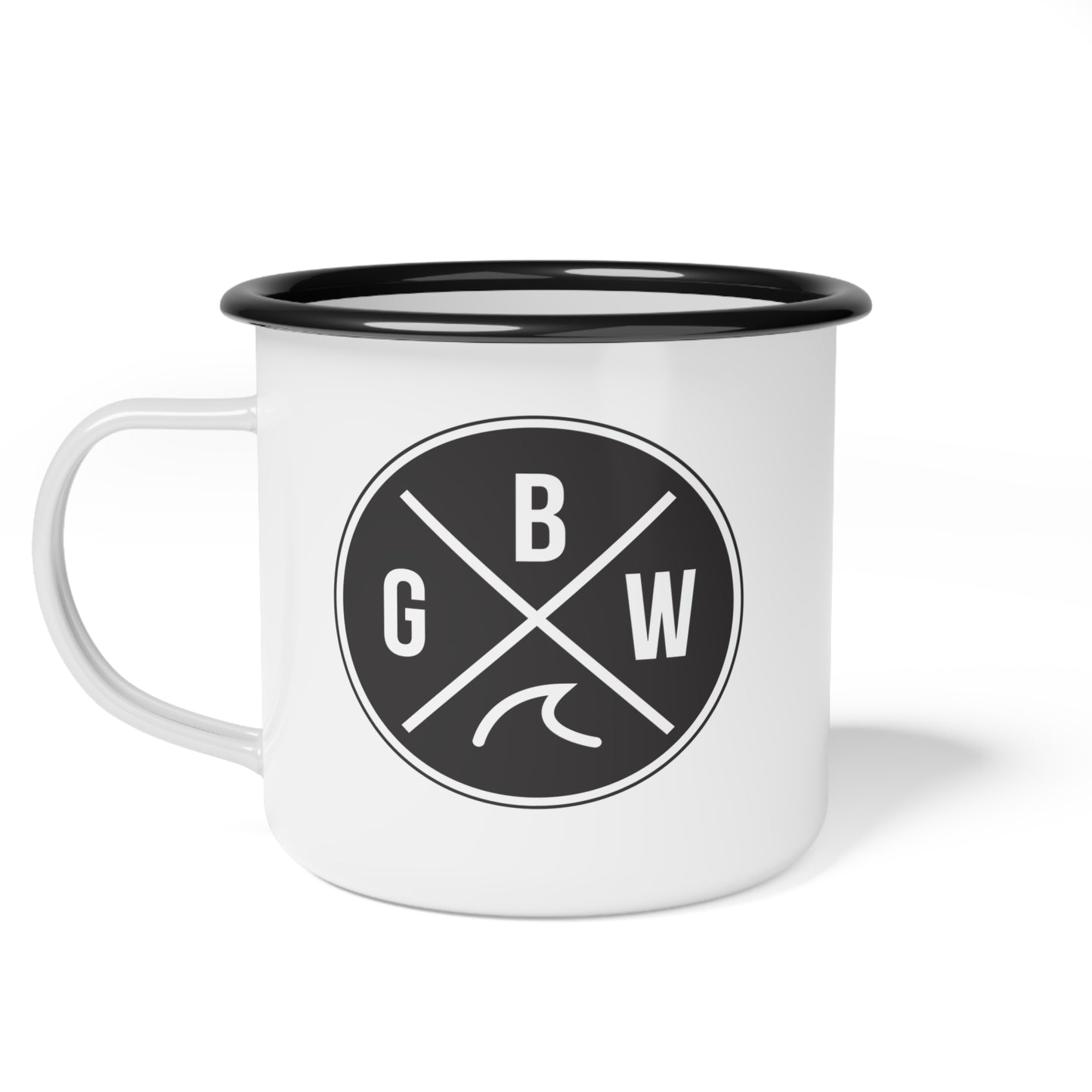 GBW Enamel Camp Cup