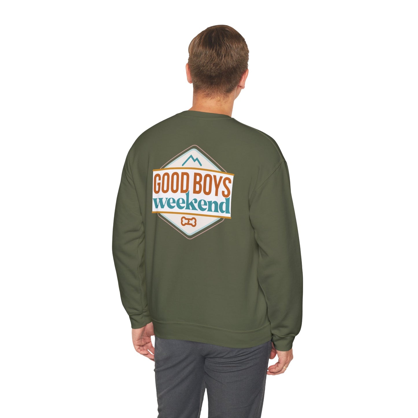 Heck-a Gon Good Boys Weekend Crewneck Sweatshirt