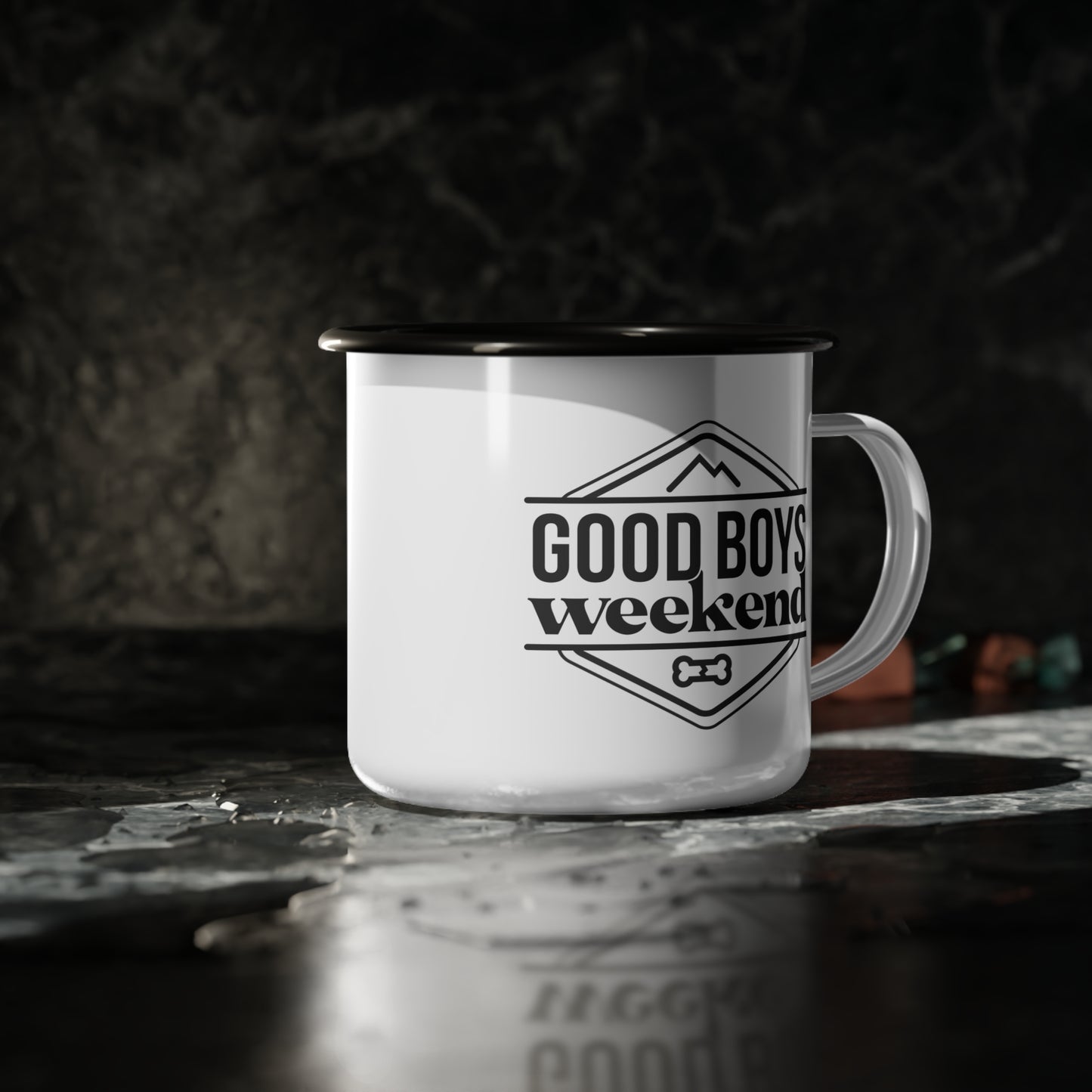 GBW Enamel Camp Cup