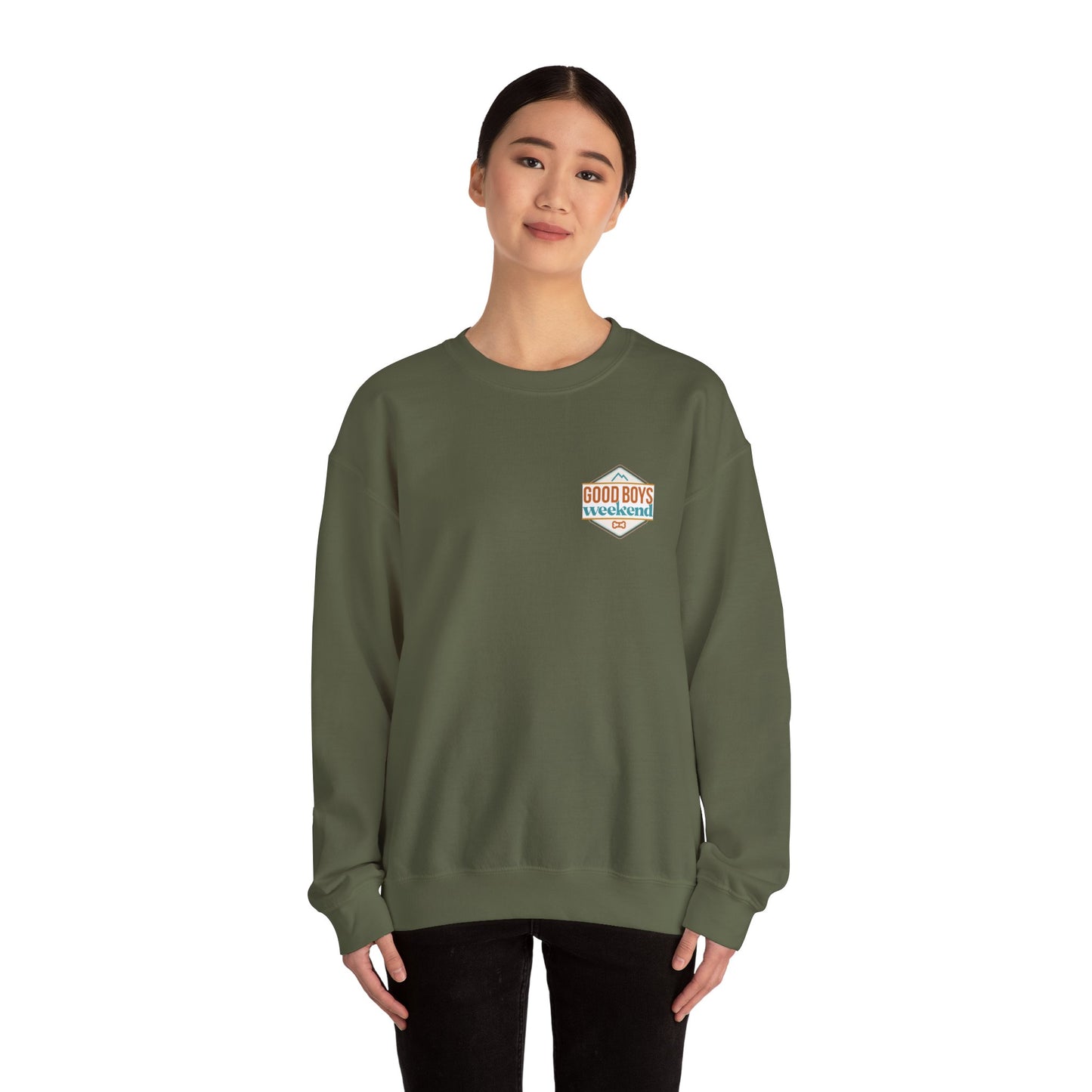Heck-a Gon Good Boys Weekend Crewneck Sweatshirt