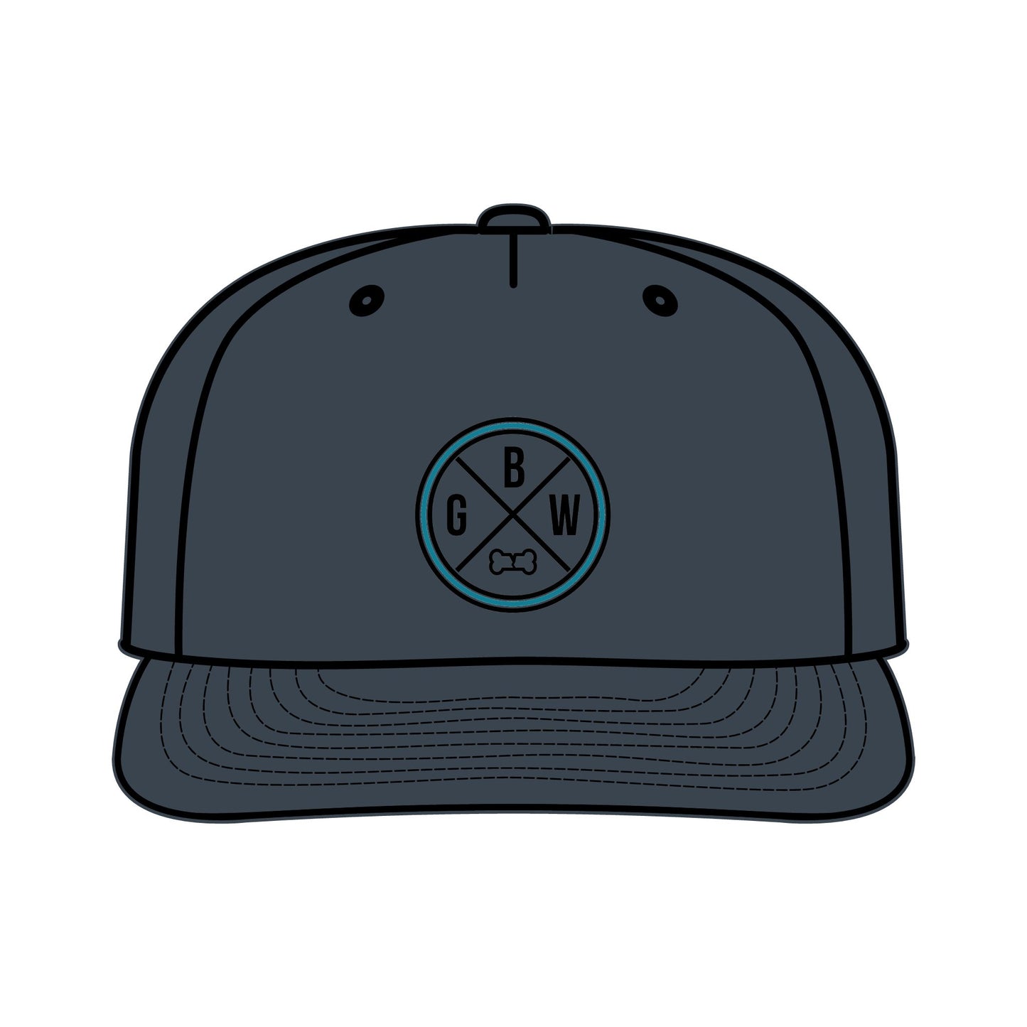 Broken Bone Surf Cap (blue)