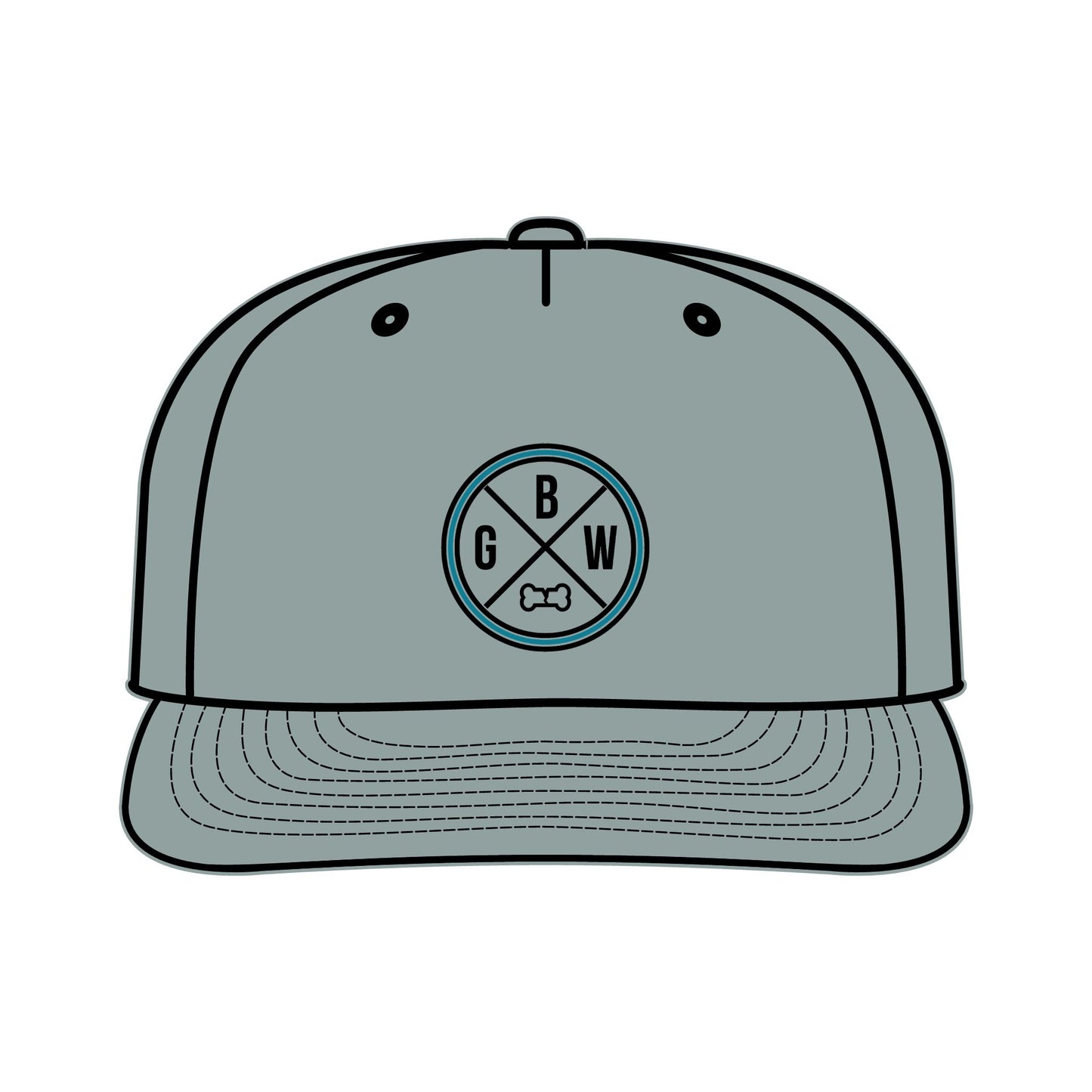 Broken Bone Surf Cap (blue)