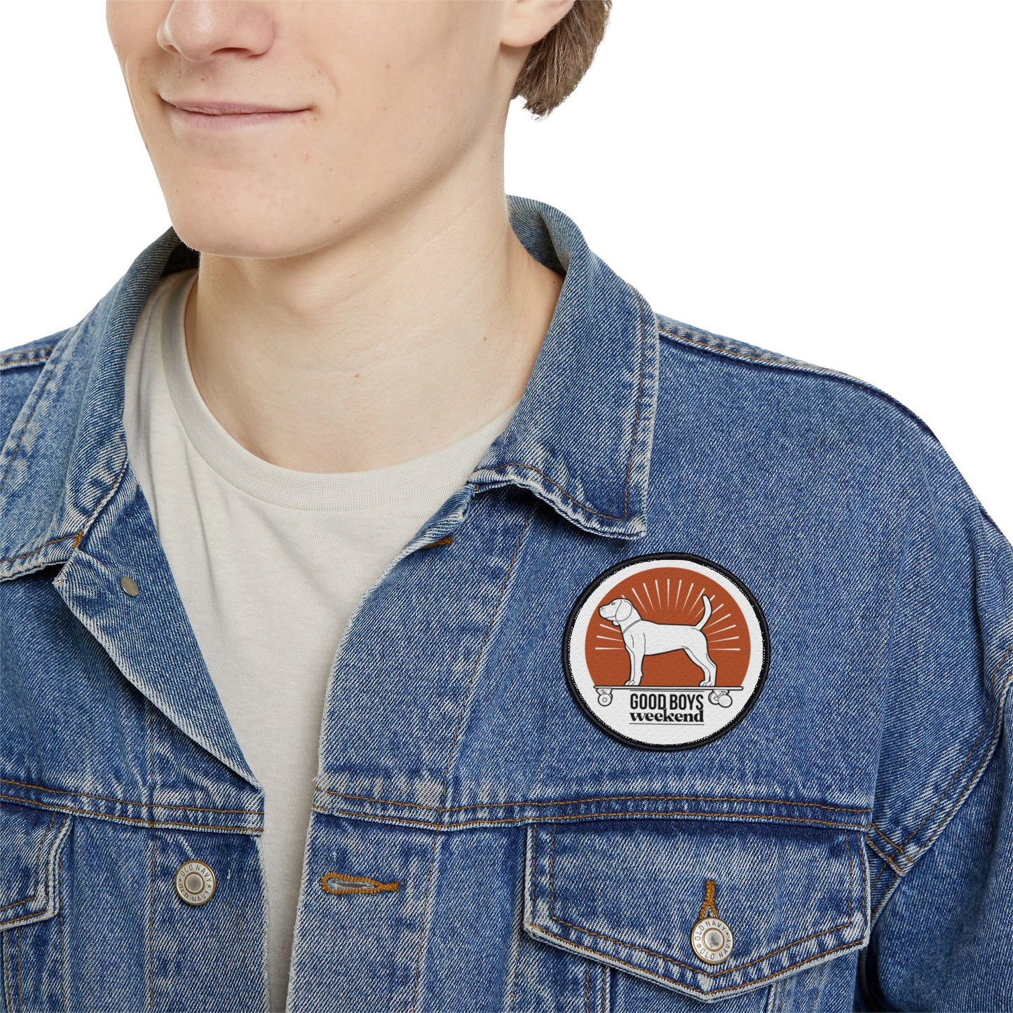 Skater (Good) Boy Iron-On Patch