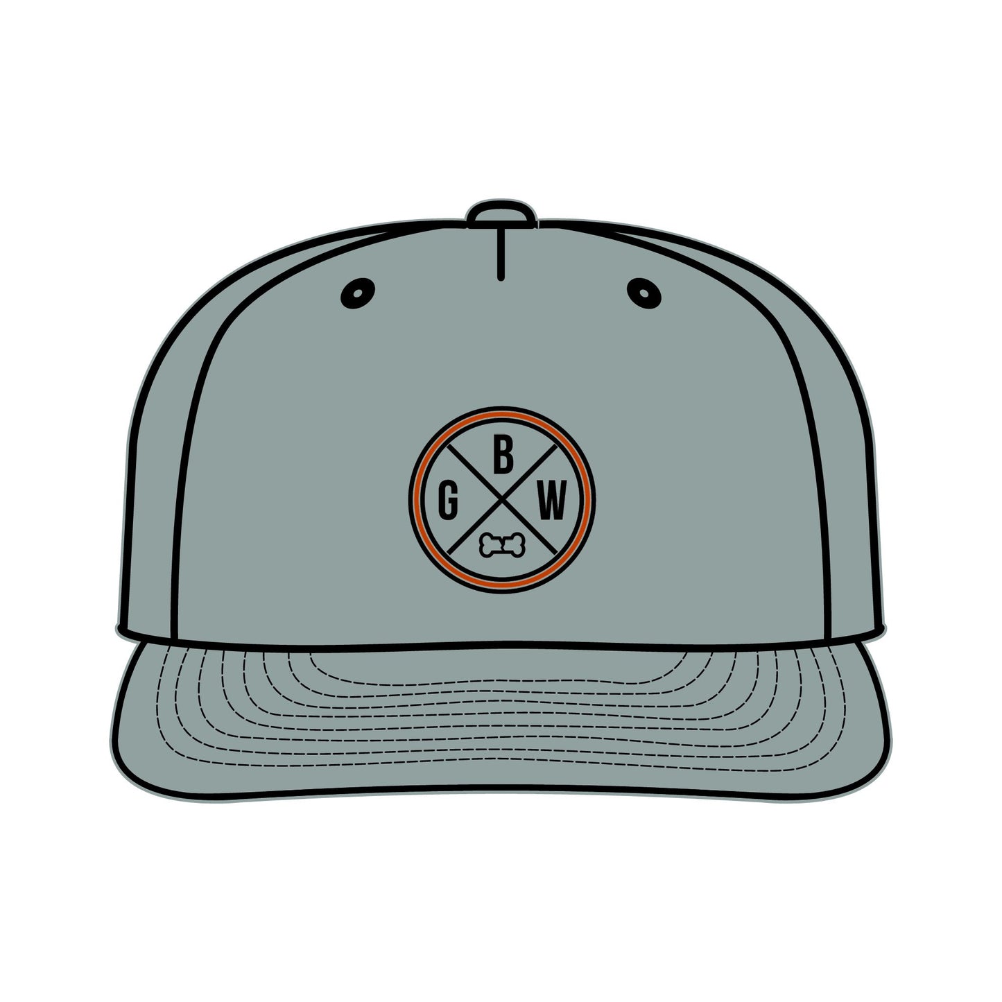 Broken Bone Surf Cap (orange)