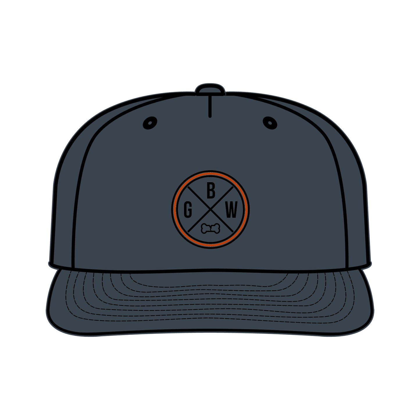 Broken Bone Surf Cap (orange)